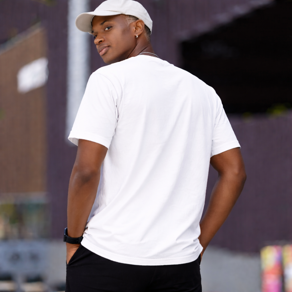 SKULL WALKER - White Regular Fit T-Shirt