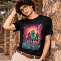 FURY RIDERS - Black Regular Fit T-Shirt