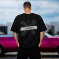 DESTROYED X - Black Oversized T-Shirt