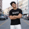 GYMEDARI POWER - Black Regular Fit T-Shirt