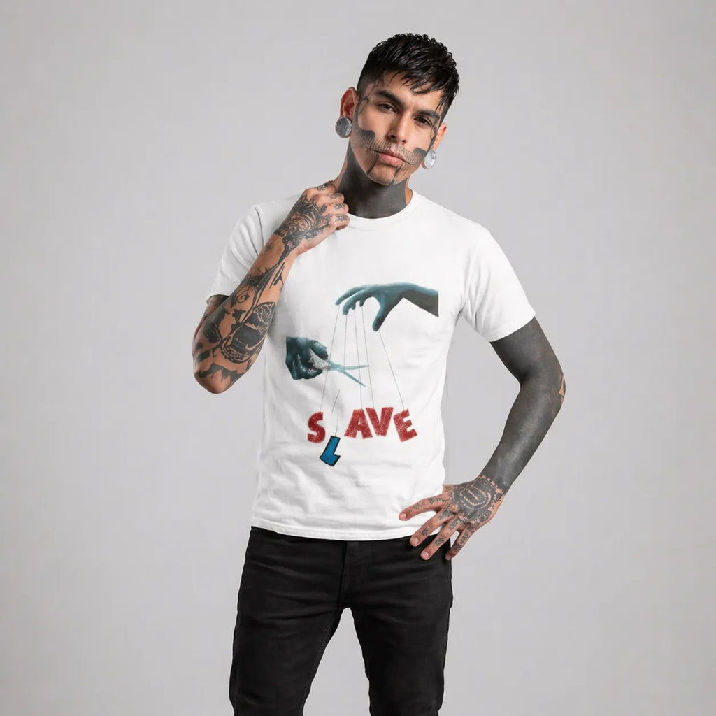 FREEDOM SEEKER - White Regular Fit T-Shirt