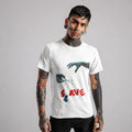 FREEDOM SEEKER - White Regular Fit T-Shirt