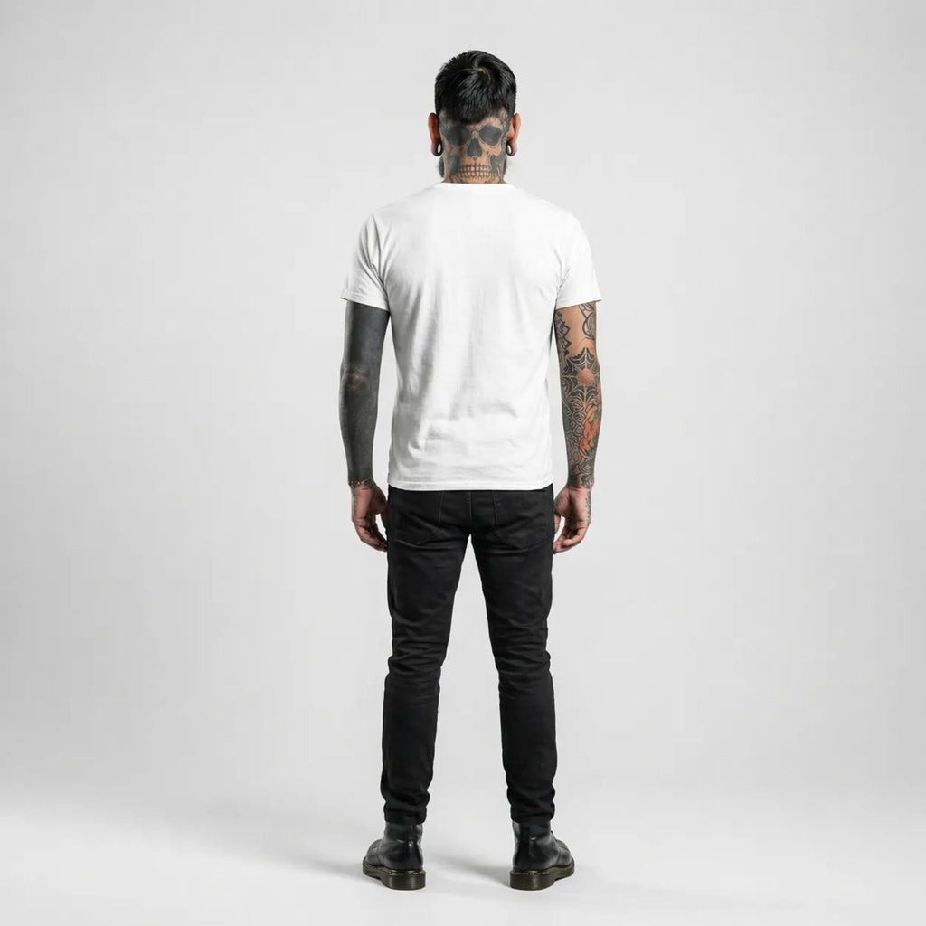 FREEDOM SEEKER - White Regular Fit T-Shirt