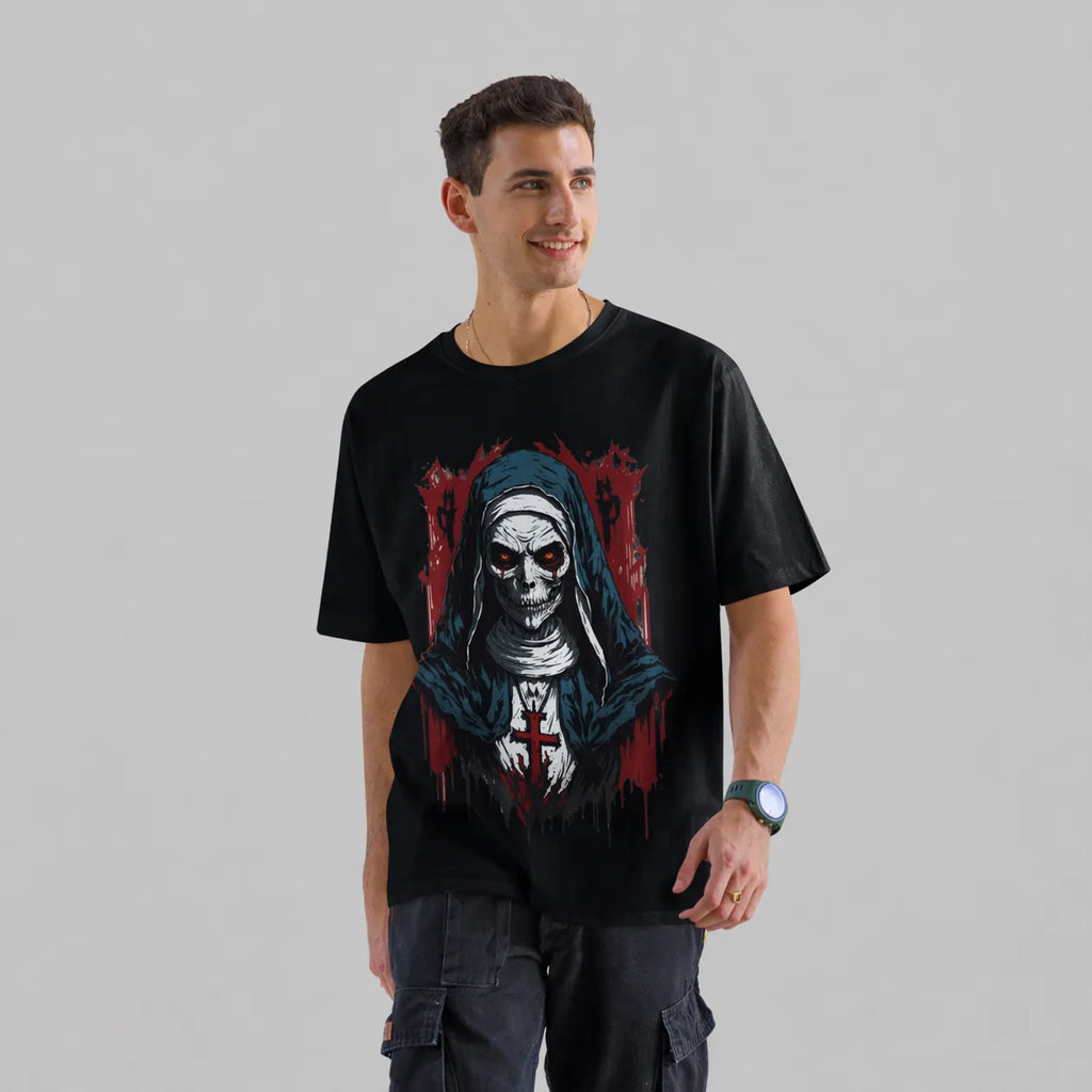 CHARMED AND CURSED - Black Oversized T-Shirt