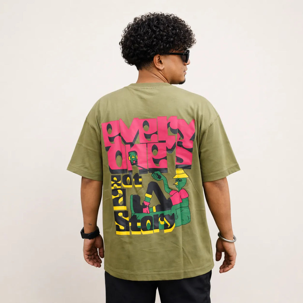 ULTIMATE GAMECHANGER - Green Oversized T-Shirt