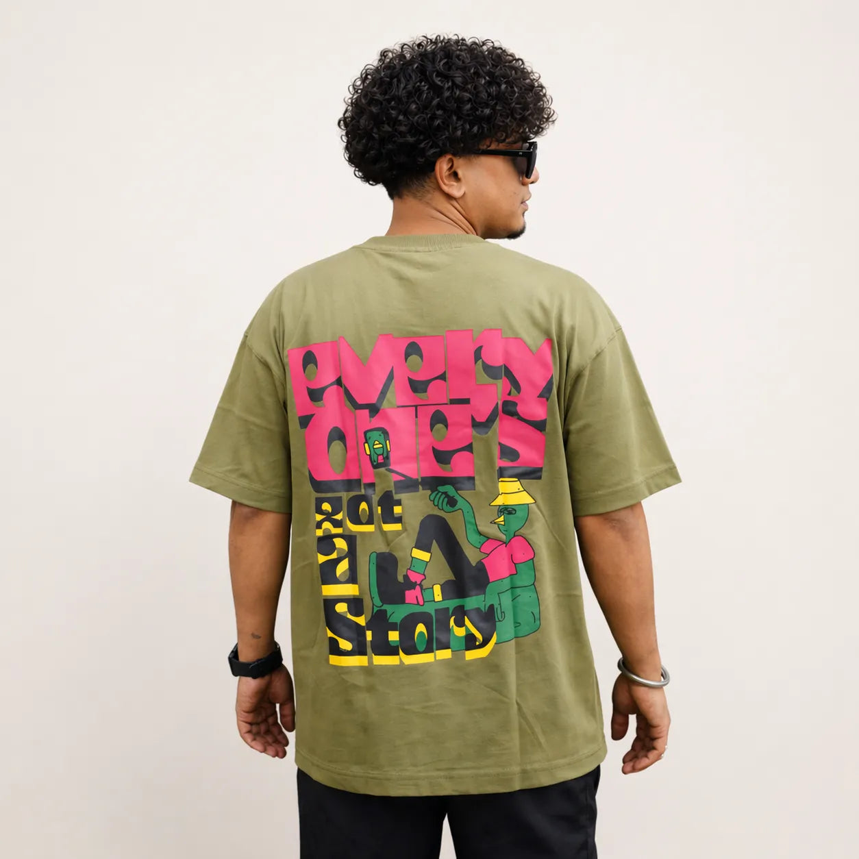 ULTIMATE GAMECHANGER - Green Oversized T-Shirt