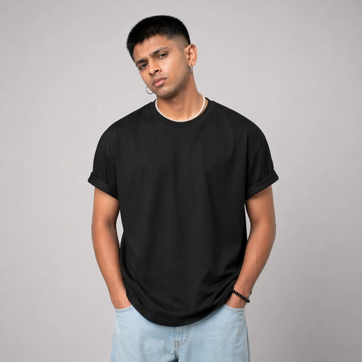 WAKE UP REALITY - Black Regular Fit T-Shirt